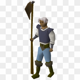 Old School Runescape Wiki - Iron Axe Osrs, HD Png Download - halberd png