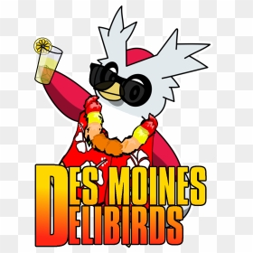 Cartoon, HD Png Download - delibird png
