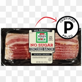 8 Oz An Un No Sugar Bacon Cp - No Sugar Uncured Bacon, HD Png Download - funnel cake png