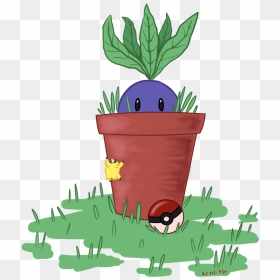 Oddish In A Pot Weasyl Root Older - Oddish Meme, HD Png Download - oddish png
