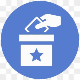 Election Polling Box Icon - Polling Icon Png, Transparent Png - vote icon png