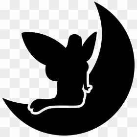 Fairy And Moon - Ícone Fada, HD Png Download - fairy tail symbol png