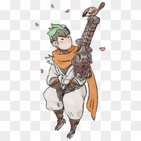 Cartoon, HD Png Download - genji overwatch png