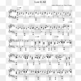 Lost It All Sheet Music Composed By Andrew Biersack - Because Of You Klaviernoten, HD Png Download - fairy tail symbol png