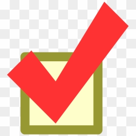 Check Mark Cartoon Png Transparent, Png Download - vote icon png