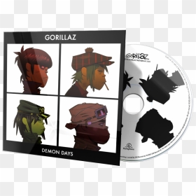 3d Case Edit Icon - Gorillaz Cd, HD Png Download - demon skull png