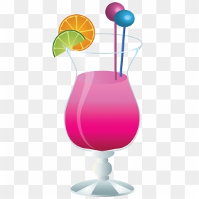 Pink Cocktail Clipart Png, Transparent Png - alcohol drinks png