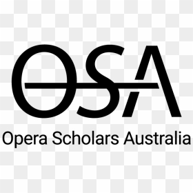 Osa Logo Blk-01 - Oval, HD Png Download - opera png