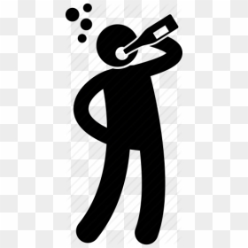 Transparent Drinking Png - Drinking Alcohol Icon, Png Download - alcohol drinks png