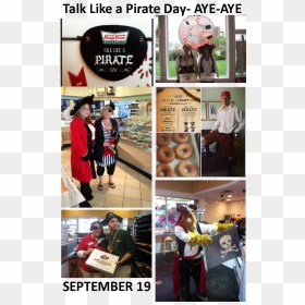 Krispykreme Pirate Day Sept, HD Png Download - alcohol drinks png