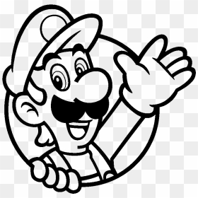 Mario Smbwiiu By 6growercrower4 - Luigi Icon, HD Png Download - wario face png