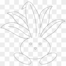 How To Draw Pokemon Oddish Step - Sketch, HD Png Download - oddish png