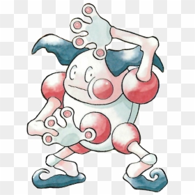 Mr Mime Official Art, HD Png Download - oddish png