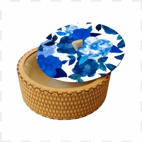 Storage Basket, HD Png Download - flores azules png
