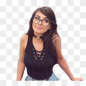 #sssniperwolf #freetoedit - White People Doing Weird Things, HD Png Download - sssniperwolf png