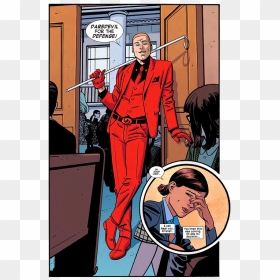 Daredevil Mark Waid Red Suit, HD Png Download - daredevil comic png