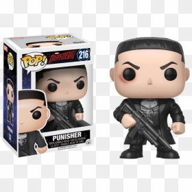 Funko Pop Punisher 216, HD Png Download - daredevil comic png