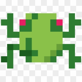 8 Bit Frog Frogger, HD Png Download - frogger png