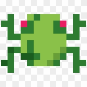 8 Bit Frog Frogger, HD Png Download - vhv