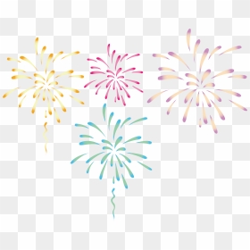 Fireworks Png Vector Elements Png Download - Transparent Background Fireworks Vector, Png Download - celebration vector png