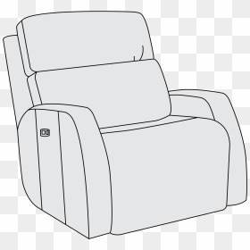 Power Motion Bernhardt - Sleeper Chair, HD Png Download - recliner png