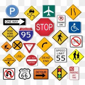 Cool Science Signs - Printable Road Signs Clip Art, HD Png Download - cool symbols png