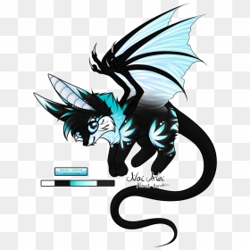 Small Anime Animals With Wings Easy - Cute Mythical Creatures Drawings, HD Png Download - mystical png