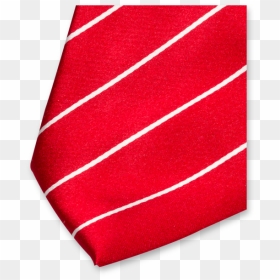 Red/white Satin Striped Tie - Parallel, HD Png Download - red and white stripes png