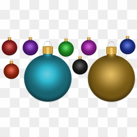 Christmas Tree Ornaments Png Christmas Tree Ornament - Christmas Tree Ornament Png, Transparent Png - christmas bulbs png