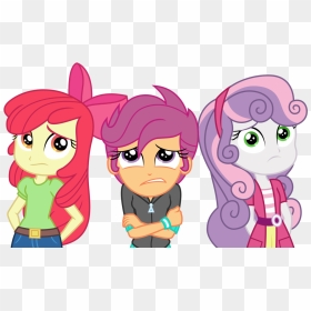 My Little Pony Equestria Girls Apple Bloom, HD Png Download - rainbow dash cutie mark png