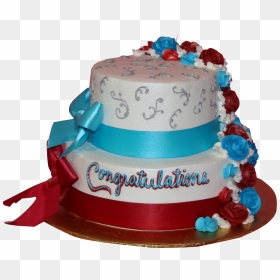 Transparent Congrats Grad Png - Graduation Cakes Red And Blue, Png Download - congrats grad png