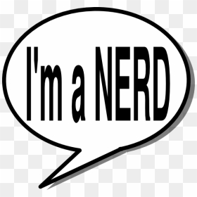 I M A Nerd Clip Art - Nerd Clipart, HD Png Download - nerds png