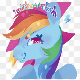 Cartoon, HD Png Download - rainbow dash cutie mark png