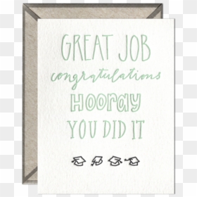 Graduation Card"  Title="graduation Card - Paper, HD Png Download - congrats grad png