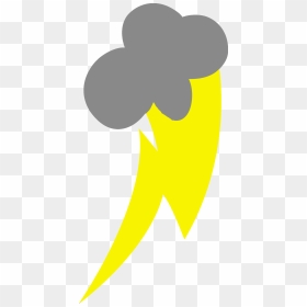 Mlp Lightning Bolt Cutie Mark , Png Download - Mlp Lightning Cutie Mark, Transparent Png - rainbow dash cutie mark png