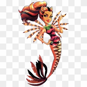 Monster High Great Scarrier Reef Toralei, HD Png Download - draculaura png