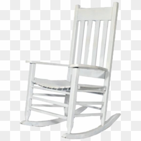 White Rocking Chair Png, Transparent Png - white chair png