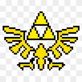 Zelda Logo Pixel Art, HD Png Download - skyward sword link png