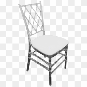 Acrylic Criss Cross Chair, HD Png Download - white chair png