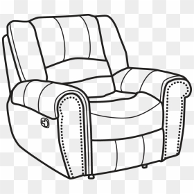1210-54 - Recliner, HD Png Download - recliner png