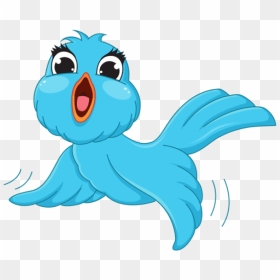 Free Png Download Transparent Blue Bird Png Cartoon - Transparent Background Cartoon Bird Png, Png Download - cute birds png
