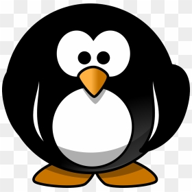 Round Penguin, HD Png Download - cute birds png