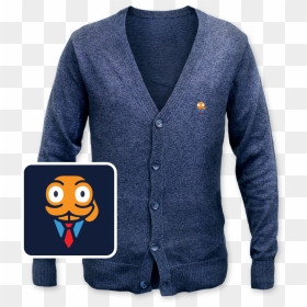 Hoodie Clipart Cardigan Sweater - Cardigan, HD Png Download - octodad png