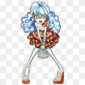 Monster High Dot Dead Gorgeous Ghoulia, HD Png Download - draculaura png