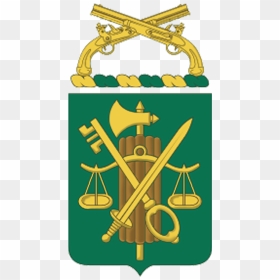 File - Usampc-coa - Military Police Corps United States, HD Png Download - fasces png