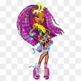 Monster High Electrified Dolls, HD Png Download - draculaura png