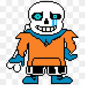 Sans Underswap Pixel Art, HD Png Download - papyrus face png