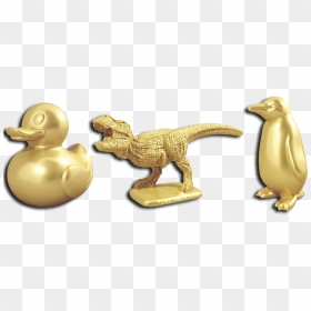 New Monopoly Tokens, HD Png Download - monopoly pieces png