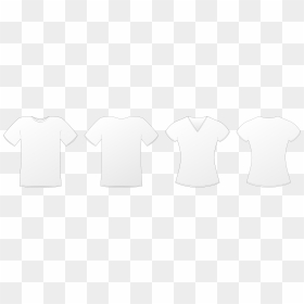 White T-shirts Mockup Clip Arts - Active Shirt, HD Png Download - t-shirts png