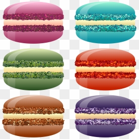 Stylised Macaron Clip Arts - Macarons Vector Gif, HD Png Download - macarons png